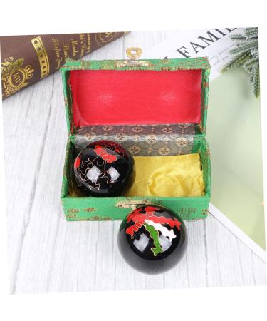 Healeved 6 Stk Small Baoding Balls | Chinese Relaxation & Massage Balls for Meditation and Health Care - Buy Online on GoSupps.com