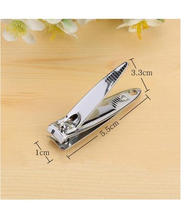 SJLS Nail Clippers Stainless Steel Nail Cuticle Cutter Scissors Nipper Remover Clipper Manicure Nail Clippers Professional Stainless (Color : Silver) - Buy Online on GoSupps.com
