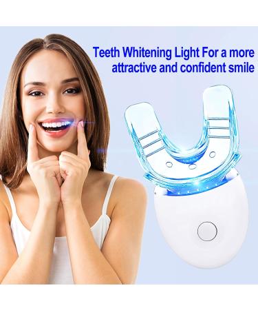 Teeth Whitening Accelerator Light - 5 LED Wireless Whitening Kit with Mouth Tray & Case | Brilliant White Smiles - Buy Online on GoSupps.com