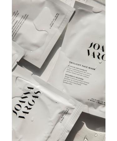Joanna Vargas Moisturizing Face Mask - Twilight Facial Sheet with Epidermal Growth Factor for Radiant Skin - Deep Conditioning Mask for Women - Buy Online on GoSupps.com