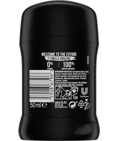  AXE Men's Deodorant Stick Leather & Cookies 48h non-stop fresh (Pack of 6 x 50ml) - Buy Online on GoSupps.com