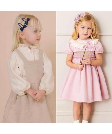 MUFEKUM Girls Bow Hair Accessories Kids Bows Hair Ties Hair Clips Hair Bands Ponytail Bow Hair Bow Bobbles for Girls Girls Hair Accessories for Daily Party Birthday Gift (Pink) - Buy Online on GoSupps.com