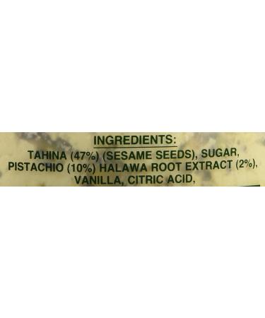 Alkanater Halawa Sesame Candy with Pistachio - 2lb Pack - Buy Online on GoSupps.com
