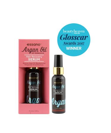 Essano Argan Anti-Frizz Hair Serum 50ml - Smooth & Shine with Argan Oil - Buy Online on GoSupps.com