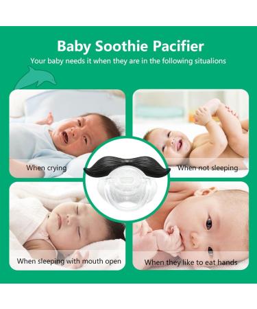 Funny Baby Pacifier - Safe Cookable Night Pacifier for Toddlers | Cute Nipple Motif & Oral Support - Buy Online on GoSupps.com