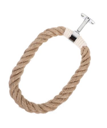Alipis Towel Clothes Hanger Hand Towel Ring Bathroom Towel Hook Wall-Mounted Hanging Towel Ring