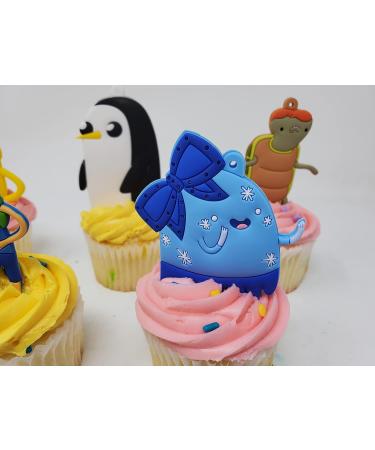 Adventure Time Cupcake Topper Set Featuring Finn Jake Ice King and Friends - Buy Online on GoSupps.com