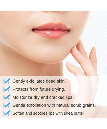 Prreal Lip Peeling - Coconut & Strawberry Fruity Sugar Scrub for Cracked Lips | Moisturizing Treatment & Dead Skin Removal - Buy Online on GoSupps.com