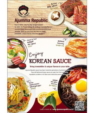 Ajumma Republic Korean Fire Chicken Sauce Set of 2 - Buy Online on GoSupps.com