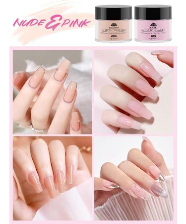 EBANKU Acrylic Nail Powder Set - 4 Colors Professional DIY Kit for Colored Acrylic Nails - Buy Online on GoSupps.com