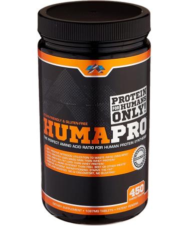 ALR Industries Humapro | Whole Food Protein Equivalent | Essential Amino Acids | Lean Muscle Gain | 450 Tablets | Easy Digestion - Buy Online on GoSupps.com