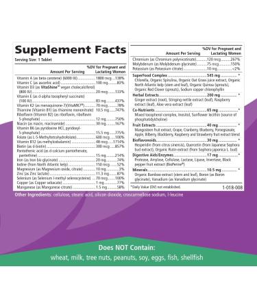 Pure Essence One n Only PreNatal - 30 Tablets | Essential Nutrients for Moms-to-Be - Buy Online on GoSupps.com