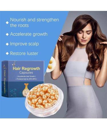 Yanobia Hair Densityboost Hair Serum Capsules - Vitamin Serum Oil Capsules for Frizzy and Damaged Hair - Serum Capsules for Frizzy and Damaged Hair - 2 Capsules - Buy Online on GoSupps.com