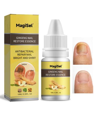 MagiSel Nail strengthening nail strengthening polish nail care oil with ginseng oil repairs and strengthens damaged nails 10 ml