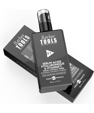 FACE - HAIR - BEARD Serum Hyaluronic Acid & Vitamin C + Vitamin B Vitamin E + 4 Vegetable Oils/Moisturizing Nourishing Repairing Anti-Aging Cream - Buy Online on GoSupps.com