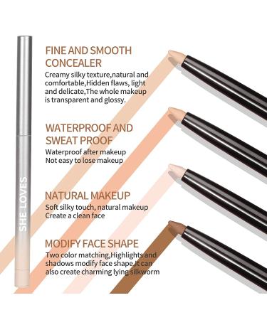 Kusslippe Concealer Pencil #2 - Full Coverage Waterproof Stick for Eyes & Face - Buy Online on GoSupps.com