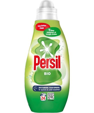 Persil Bio Laundry Washing Liquid Detergent 24 Washes 648ml 648 ml (Pack of 1) Bio Stain Removal