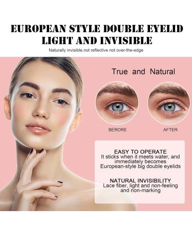 Fashiongog Glue-Free Invisible Double Eyelid Sticker 2Pack Fashiongog Waterproof Invisible Double Eyelid Tape Ultra Natural Invisible Double Eyelid Sticker (2PCS) - Buy Online on GoSupps.com
