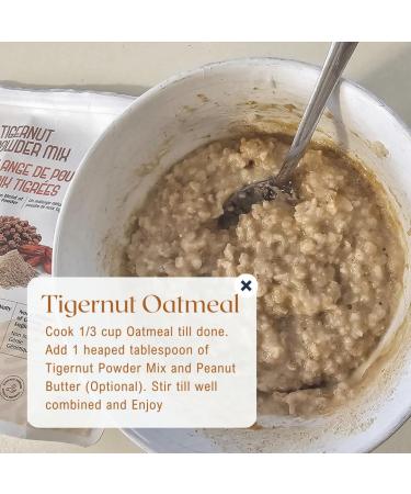 Aga's Wholesome Tigernut Powder Mix 200g Made from Ground Tigernuts & Dates Source from West Africa Plant Based Dairy Alternative Powder Vegan AIP Paleo Non GMO - Buy Online on GoSupps.com