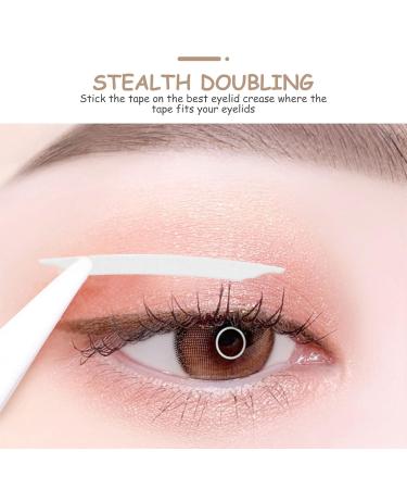 DOITOOL 30 Sheets Double Sided Double Eyelid Sticker Eyelid Lifter Strip Double Eyelid Makeup Kit Double Eyelid Cream Clear Stickers Woman Double Eyelid Sticker Fiber Strip Tape Eyes White - Buy Online on GoSupps.com