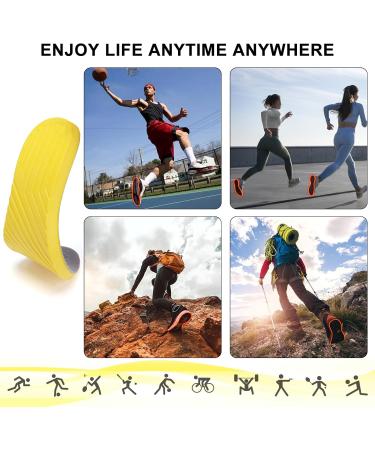 Buy 2 Pair Memory Foam Shoe Inserts for Women | Shock Absorbing Insoles for Foot Pain Relief | Comfortable & Breathable | Sizes M: 4.5-13.5 W: 6.5-12 - Buy Online on GoSupps.com