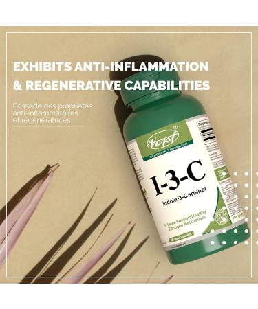 VORST Indole 3 Carbinol (I3C) 400mg 120 Vegan Capsules | Support Supplement for Healthy Estrogen Metabolism | For Women & Men | 1 Bottle 120 count (Pack of 1) - Buy Online on GoSupps.com