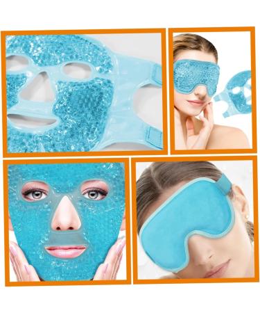 DOITOOL 1 Set Cold Compress Full Gel Women Beauty Eye Mask Ice Puffiness Women Beauty Mask Women Facial Mask Skin Care Facial Mask Cold Eye Mask Goggles Travel Cool Elastic Rope - Buy Online on GoSupps.com