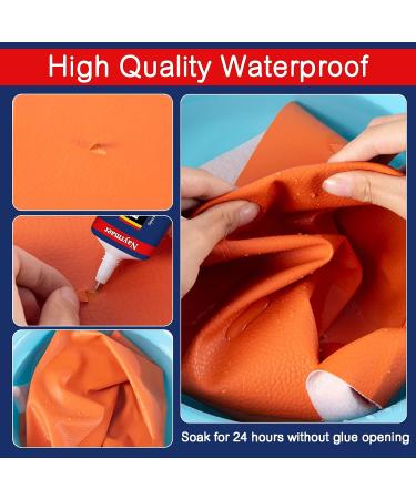 Nayrmaer Leather & Fabric Glue | Permanent, Clear & Washable | Ideal for Bonding Leather, Fabric & Substrates | 1 Pack - Buy Online on GoSupps.com