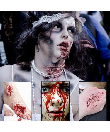 Shop Halloween Fake Blood Makeup Spray | Zombie Vampire & Clown Costume FX Red Blood Splatter - Buy Online on GoSupps.com