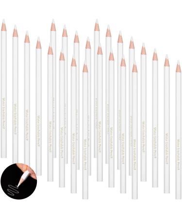 Sewing White Fabric Pencil Bulk 24 Pieces Dress Marker Tailor Pencil Water Soluble Pencil for Fabric Wipe off Quilting Pencils Sewing Washable Marking Pencil for Wedding Dressmakers DIY Crafts (White) - Buy Online on GoSupps.com