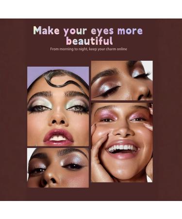  Mbiyhgta Cream Eyeshadow - Makeup Stick 6 Color Pen | Lightweight cream eyeshadow pencil with a shimmery finish for everyday wedding travel and suit looks multi-purpose eye makeup - Buy Online on GoSupps.com