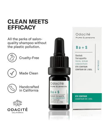 Odacit Brightening Serum Concentrate with Baobob - Anti-Aging Treatment for Dark Circles, Puffiness, and Wrinkles - Vitamins A, E, and F - 0.17 Oz Eye Contour - Buy Online on GoSupps.com