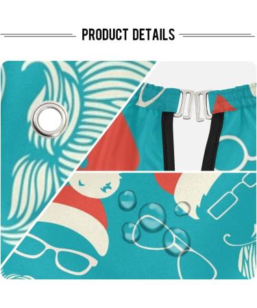 Waterproof Barber Cape - Santa Hats Moustaches Beards & Cheetah Design Hair Cutting Bib for Men & Women | International Shipping - Buy Online on GoSupps.com