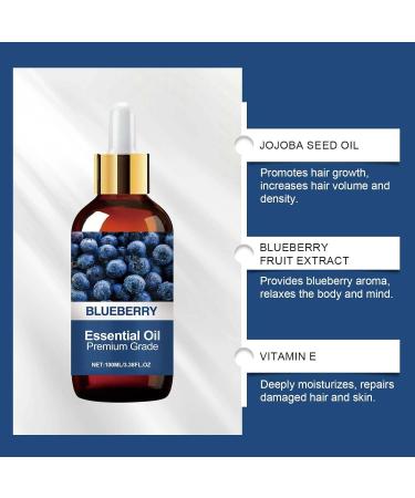 Rubu22a Rosemary oil blueberry hair oil suitable for women and men pure natural cosmetics for hair and scalp nourishing scalp treatment 100 ml 033 ml 300er Pack - Buy Online on GoSupps.com