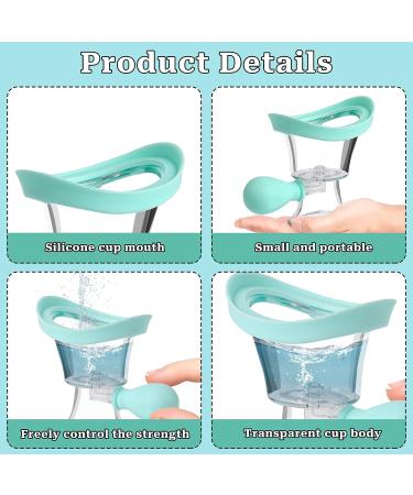 Sliverdew Silicon Eye Wash Cup - Portable Eye Cleaning Kit for Tired Eyes & Irritants - Buy Online on GoSupps.com