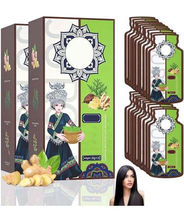 Ginger Plant Extract Hair Shampoo - Nourishing & Revitalizing (2 Boxes) | International Shipping Available - Buy Online on GoSupps.com