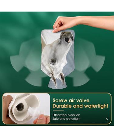 Hot Water Bottle with Lid - Rubber Horse Design for Pain Relief Cramps & Foot Warmer - Hot & Cold Therapy - Buy Online on GoSupps.com