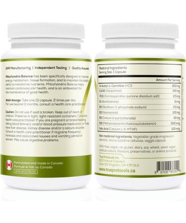 TRUE PROTOCOLS - Muscle Protocol+ (3 items) - Magnesium Balance Vitamin D-K2 Balance & Mitochondria Balance - Bioavailable Capsules for Optimal Muscle Function Bone Health and Energy - 100% Non-GMO Supplements - Buy Online on GoSupps.com