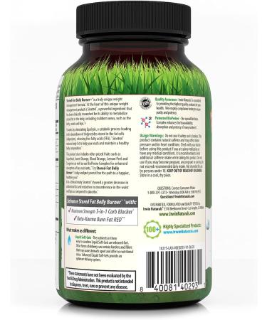 Irwin Naturals Stored-Fat Belly Burner - 72 Liquid Soft-Gels - 60 Servings | Pack of 1 - Buy Online on GoSupps.com