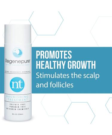 Regenepure NT Shampoo 8 oz - Nourishing Treatment for Healthy Scalp and Hair Growth - Buy Online on GoSupps.com