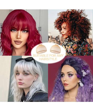 Nude Mesh Wig Cap Set - 6 Pcs Nylon Hair Net for Women's Wigs - Buy Online on GoSupps.com