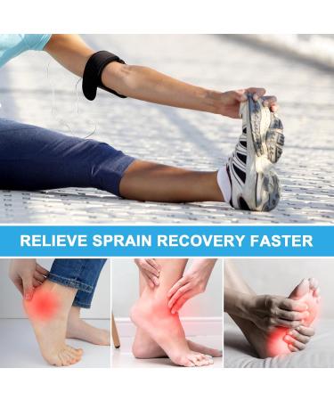 Proiron Adjustable Ankle Bandage | Comfortable Foot Joint Protection for Men & Women - Size L - Buy Online on GoSupps.com