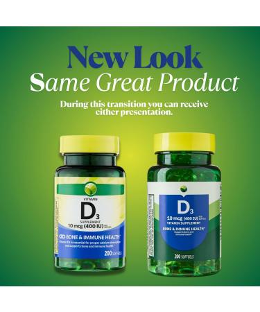 KP+ Vitamin D3 10 mcg (400 IU) | Bone & Immune Health | Gluten Free | 200 Softgels | Pack of 1 - Buy Online on GoSupps.com