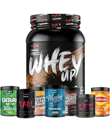 TWP Nutrition Platinum Series All The Whey Up Protein Powder Shake 23g Whey Protein Low Fat Low Carbs 2.1kg/900g & 70/30 Servings Vegetarian Friendly (Choc Bourbon Biscuit 900g) Choc Bourbon Biscuit 900g - Buy Online on GoSupps.com