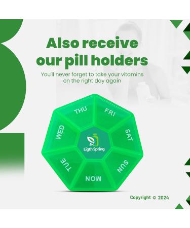 Potassium 99 mg 250 Caplets Bundle with Exclusive Vitamins & Minerals A to Z - Better Light&Spring Guide - Buy Online on GoSupps.com