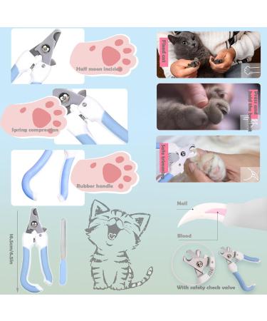 Dog Paw Cleaner Set - 150ml Foam Microfiber Towel Balm & LED Nail Trimmer | International Shipping - Buy Online on GoSupps.com