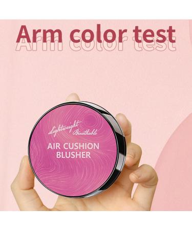  zwxqe Natural Cheek Blush with Mirror Silky Blusher Tint Mushroom Applicator Perfect for Enhancing Face and Creating an Elegant Natural Look Effortless Makeup 20g - Buy Online on GoSupps.com