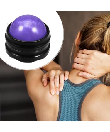 VOCOSTE Massage Rollerball - Stress Relief Tool in Black & Purple | Shop Internationally - Buy Online on GoSupps.com