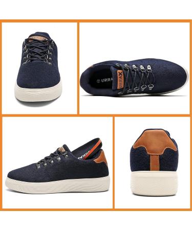 URRAX Men's Orthopedic Arch Support Sneakers for Plantar Fasciitis - Blue, Size 10 W2 - Buy Online on GoSupps.com