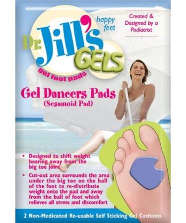 Dr. Jill's Gel Dancer's Pads (Left Foot)